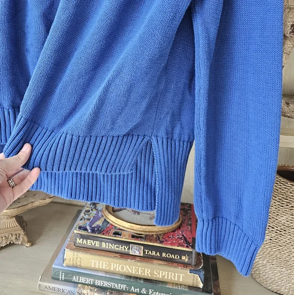 ABLE Fisherman Organic Cotton Knit Pullover Sweater - Picture 5 of 8